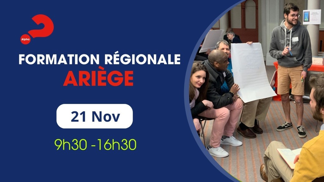 Formation Alpha en Ariège - 21 novembre 2026