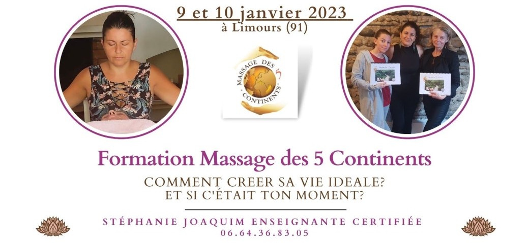 Formation au Massage des 5 Continents