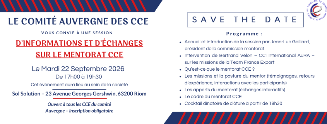 Formation au Mentorat CCE 