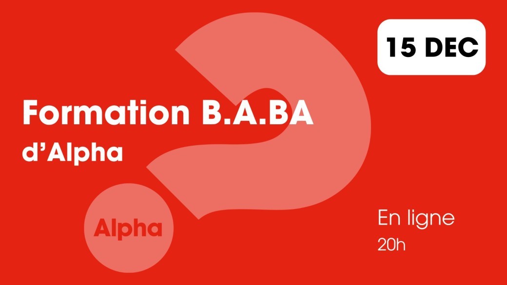 Formation B.A.BA - 15 décembre 2025