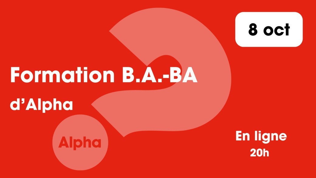 Formation B.A.BA - 8 octobre 2026