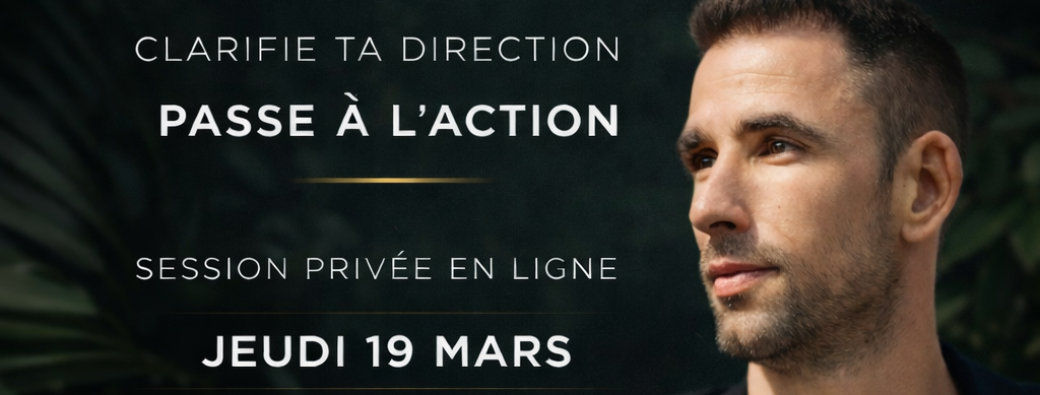 Formation : Clarifie ta vision. Passe à l’action.