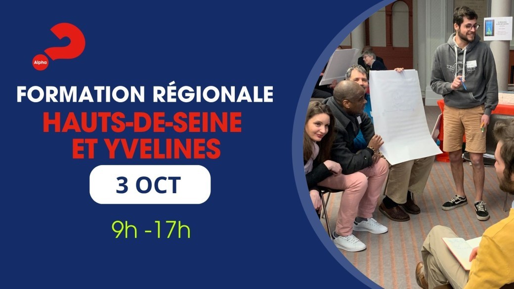 Formation des amis et serviteurs des Parcours Alpha - 3 octobre 2026