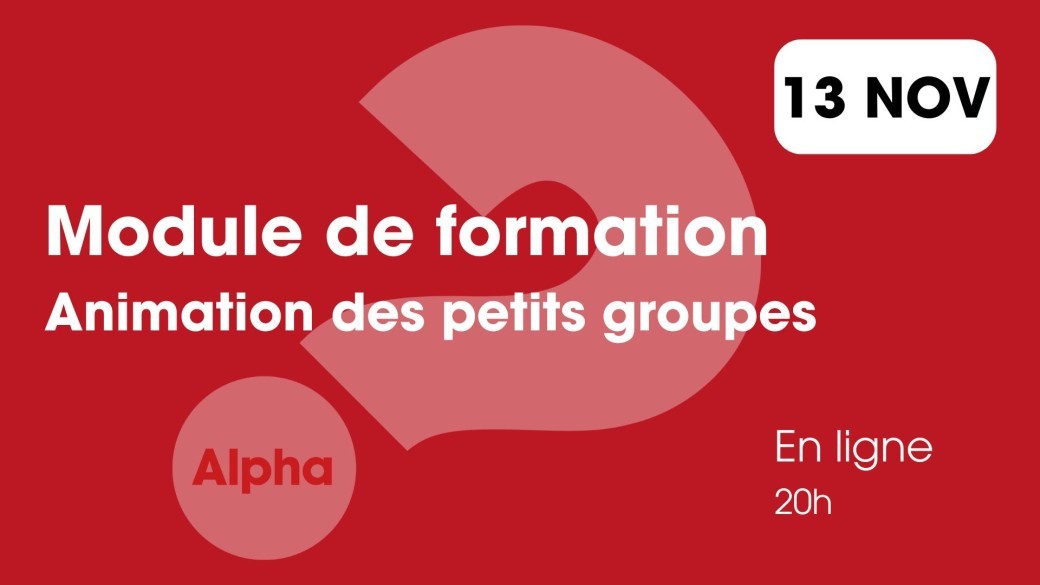 Formation des animateurs de groupe de discussion - 13 novembre 2025