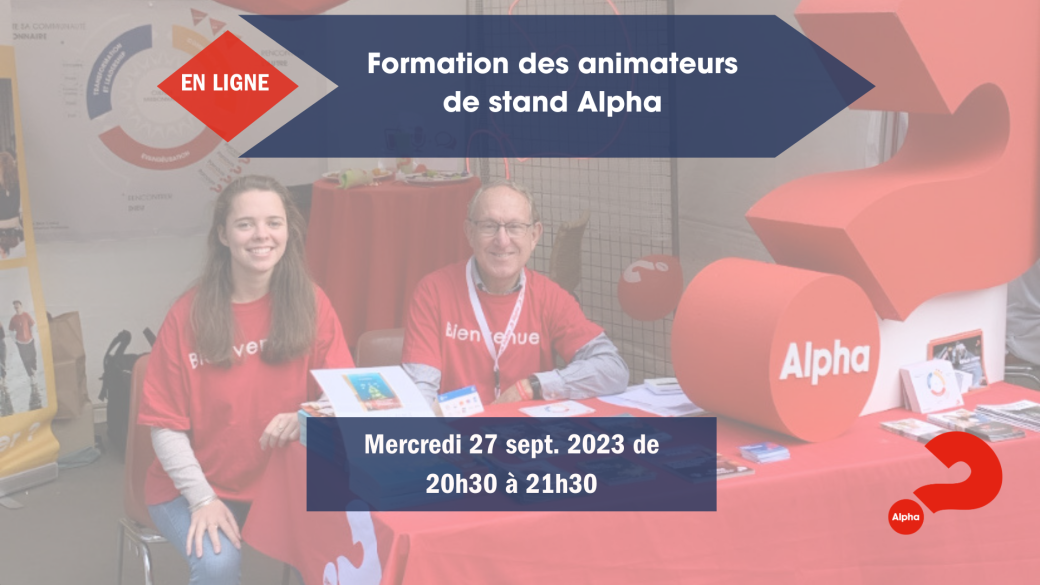 Formation des animateurs de stand Alpha 