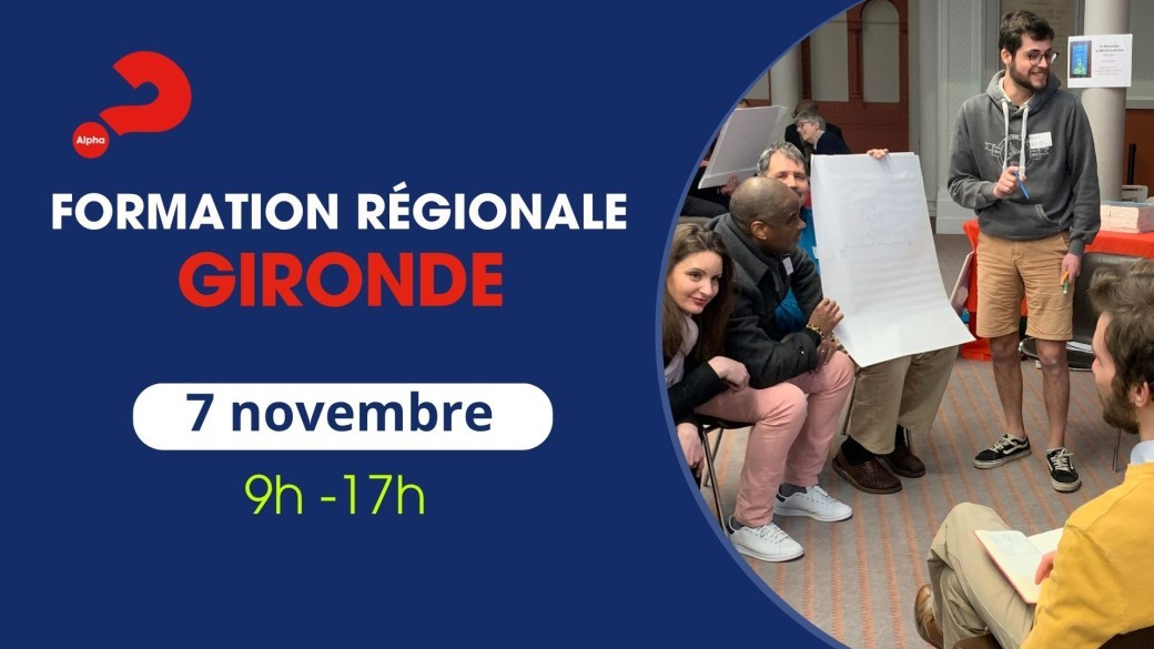 Formation des équipes ALPHA : organisateur, animateurs, serviteurs - 7 novembre 2026