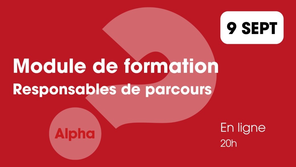 Formation des responsables de parcours - 9 septembre 2026