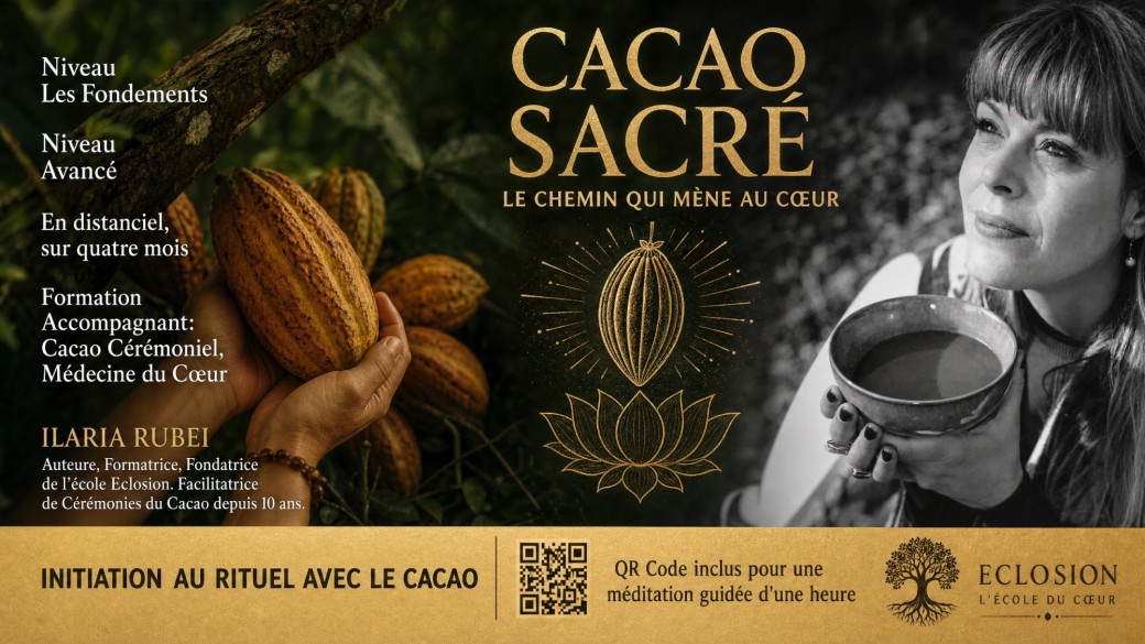 Formation en ligne — Accompagner avec le Cacao cérémoniel