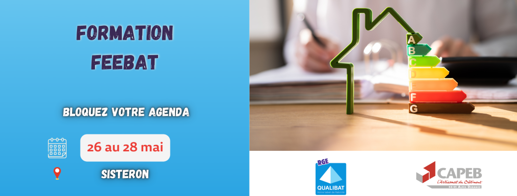 Formation FEEBat Rénove SISTERON