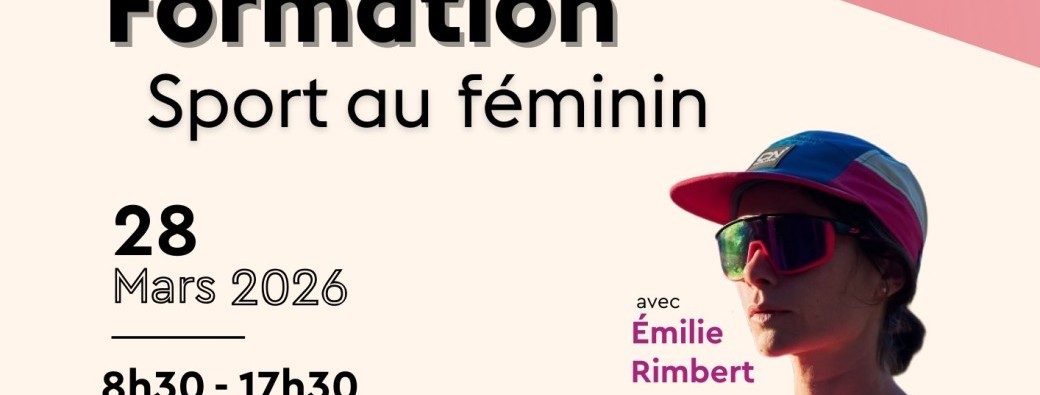 Formation Grand public et professionnelle - Cycle féminin et pratique sportive avec Émilie RIMBERT