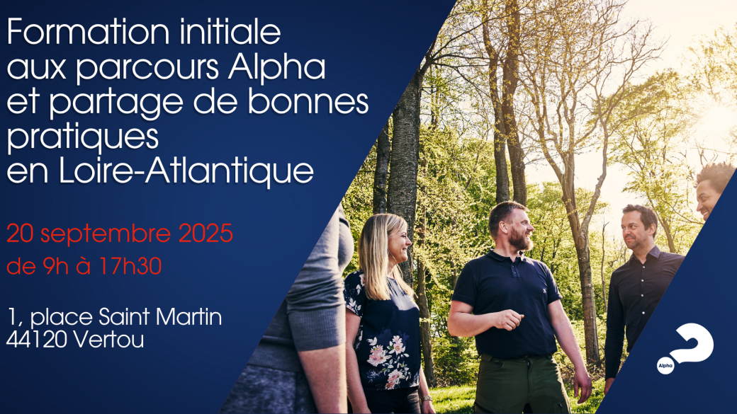 Formation initiale aux Parcours Alpha et partage de bonnes pratiques - 20 septembre 2025