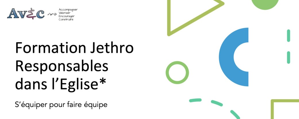 Formation Jethro : Responsables dans l'église