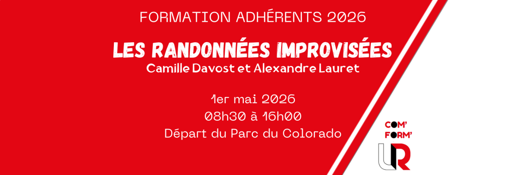 Formation LiR : Les randonnées improvisées 2026