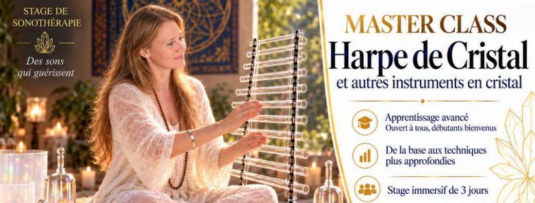 Formation Masterclass Harpe de Cristal