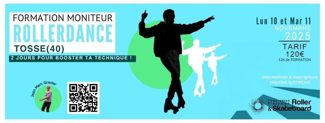 Formation Moniteur de Roller Dance - 2026 - TOSSE (40)