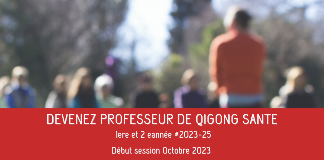 Formation Qi Gong Santé #2023 2 eme Année