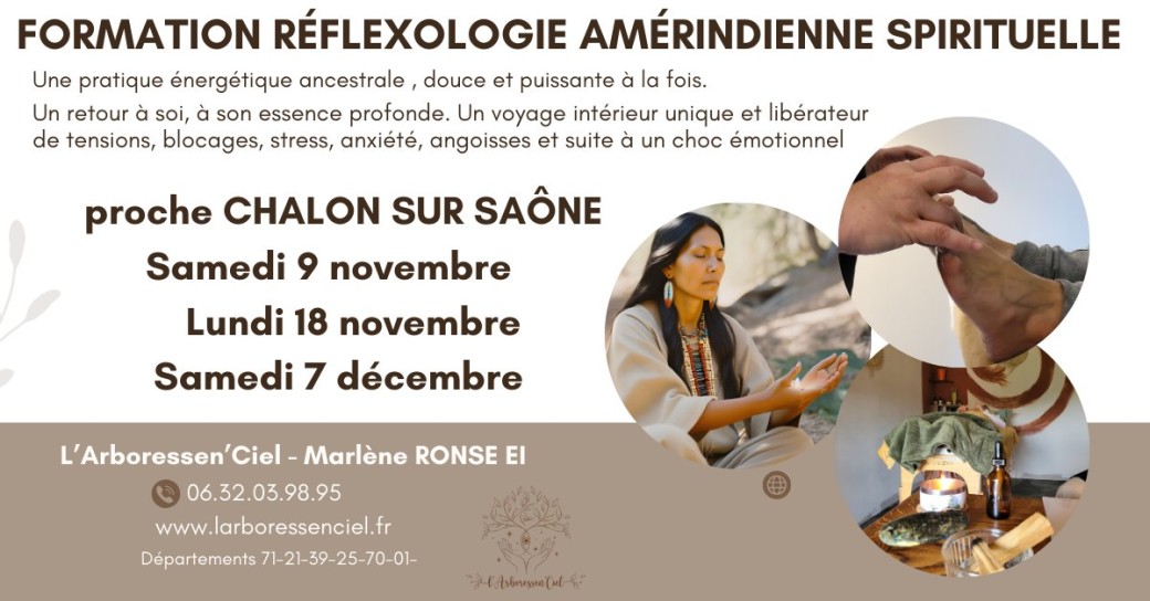 Formation Réflexologie Amérindienne Spirituelle