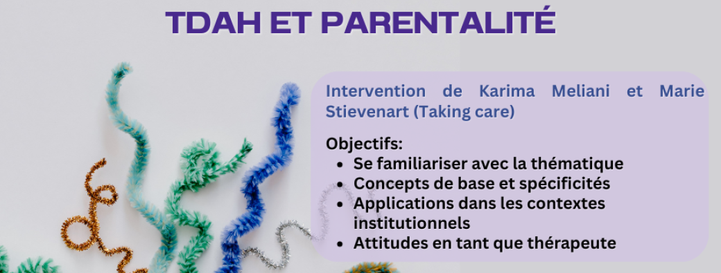 Formation TDAH et parentalité