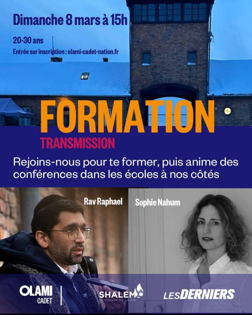 Formation transmission avec Rav Raphael