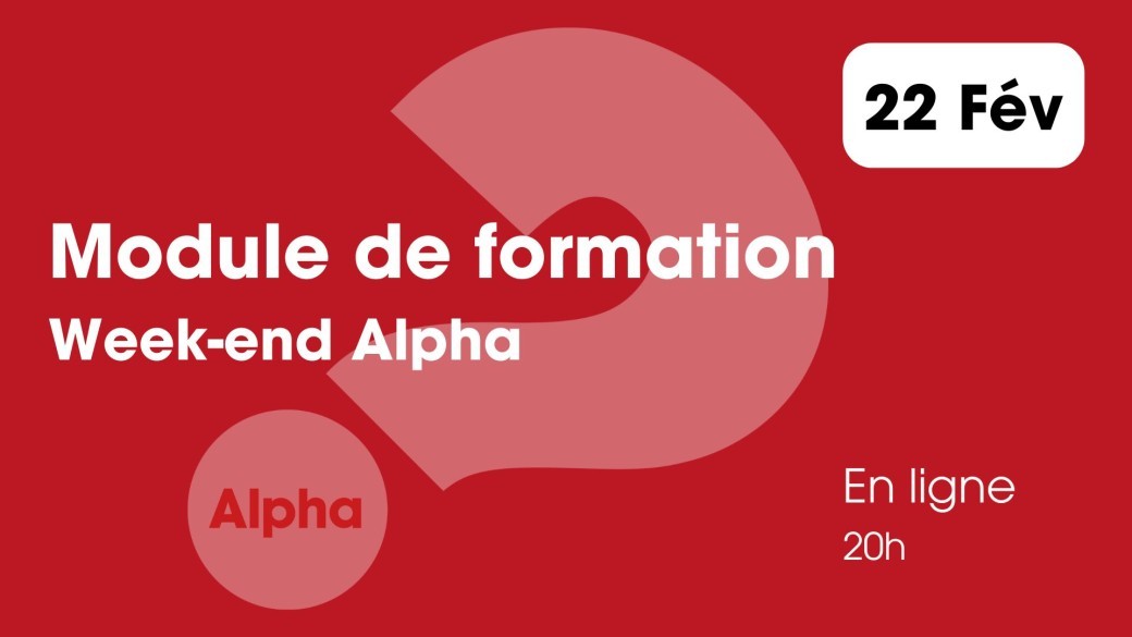 Formation week-end Alpha - 22 février 2027