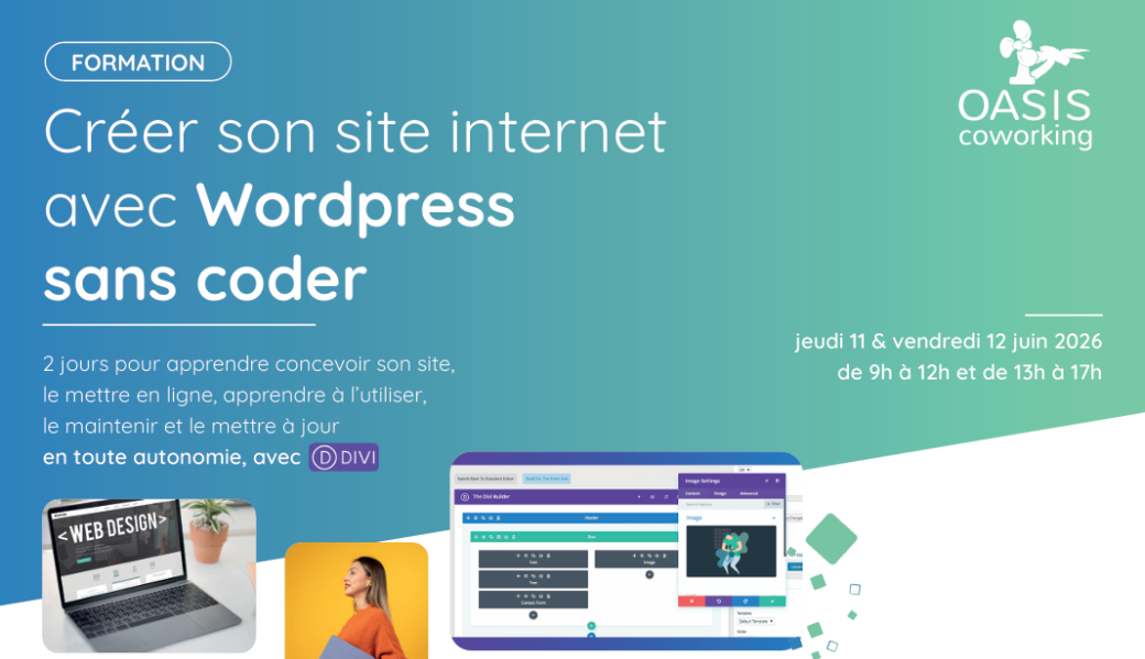 Formation : Créer son site internet avec Wordpress sans coder