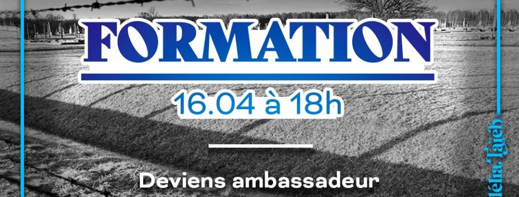 Formation ambassadeur Yom Hashoah 