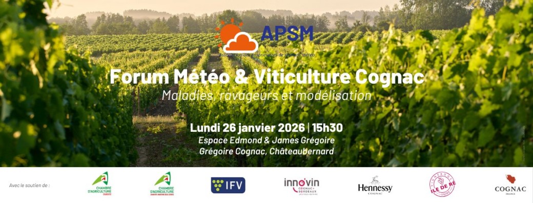 Forum Météo & Viticulture Cognac 2026
