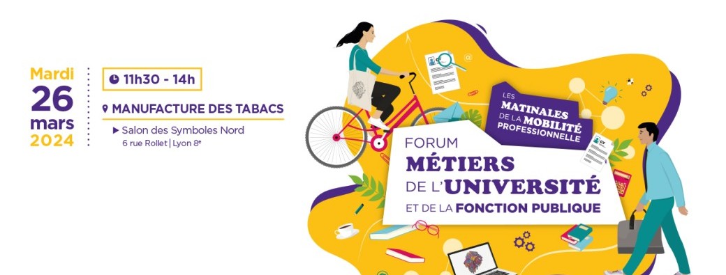 Forum Métiers de l'Université et de la fonction publique