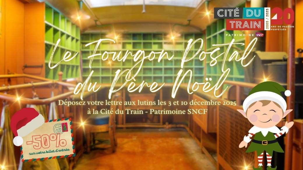 Fourgon Postal du Père Noël