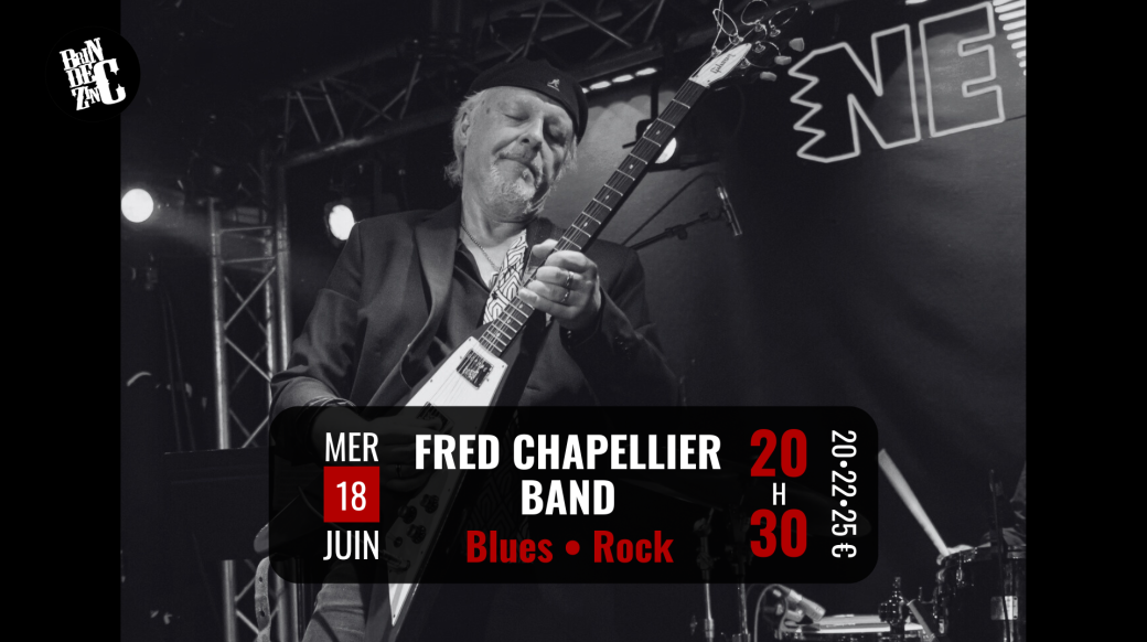 Fred Chappelier Band (Blues • Rock)