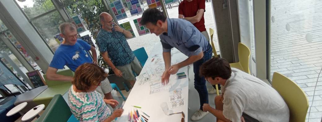 Fresque de la construction - NANTES