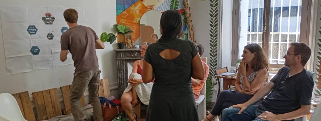 Fresque des Possibles "Se nourrir", aux Ecofolies 