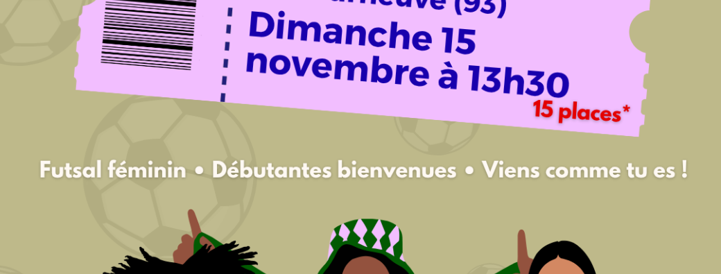 FUTSAL GIRLS GANG - Dimanche 15 novembre 