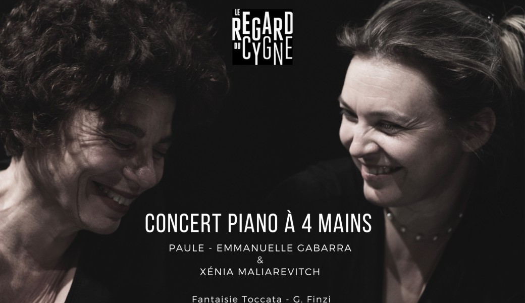 Récital piano à 4 mains - Paule-Emmanuelle Gabarra et Xénia Maliarevitch