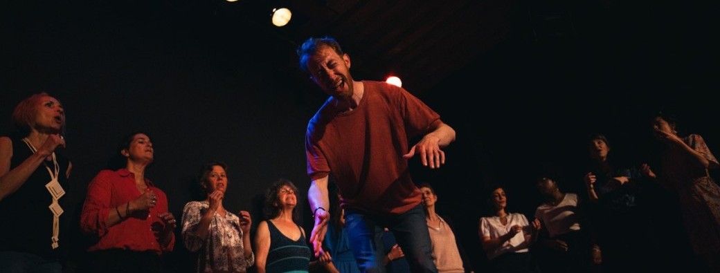 Gaël Aubrit et son choeur de Circle Songs
