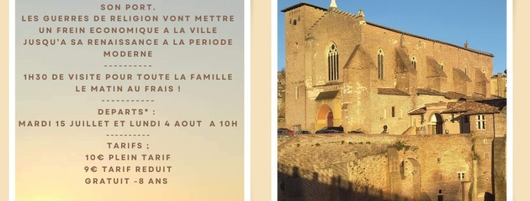 GAILLAC VISITE GUIDEE : Pépites historiques