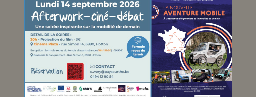La Nouvelle Aventure mobile | GAL de l'Ourthe | semaine de la mobilité | Hotton