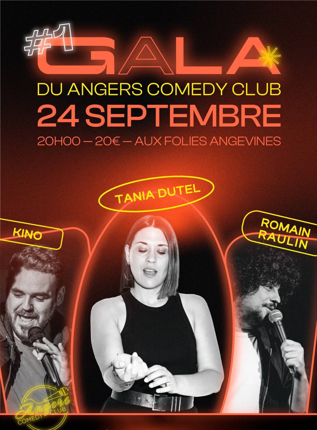Gala du Angers Comedy Club - 24 Septembre 2022