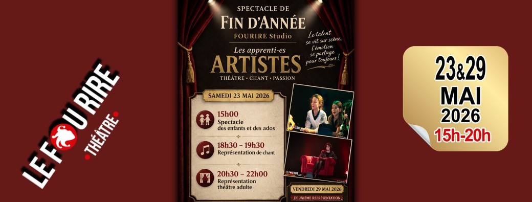 Gala fin d'année Fourire Studio