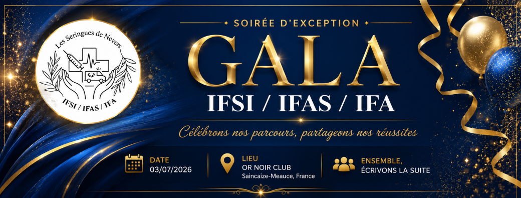 Gala IFSI, IFAS, IFA Nevers