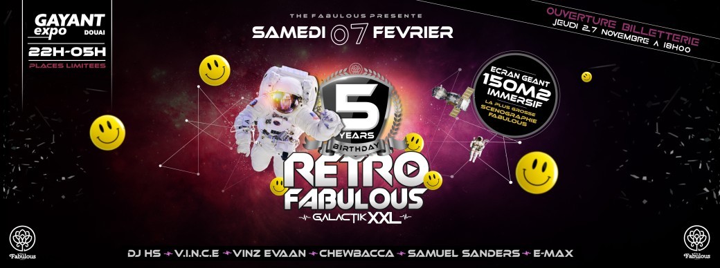 Retro Fabulous - Galactik XXL - Gayant Expo