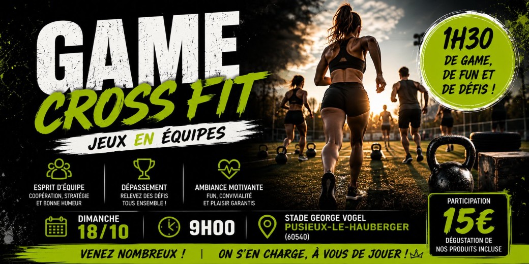 Game CrossFit - challenge en équipe