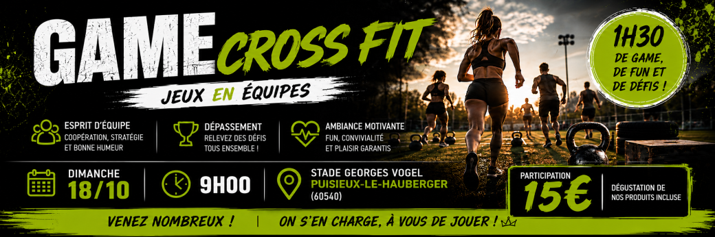 Game CrossFit - challenge en équipe