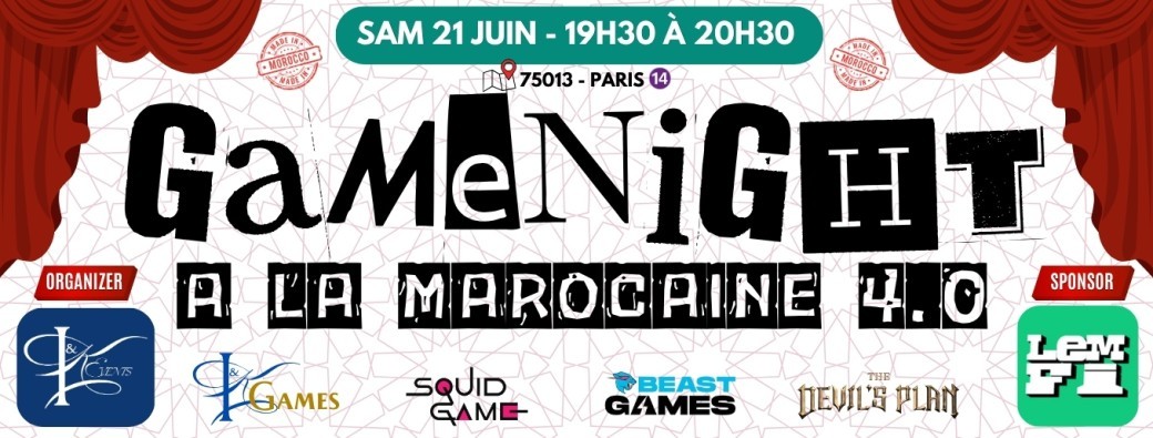 Game Night à la Marocaine 4.0