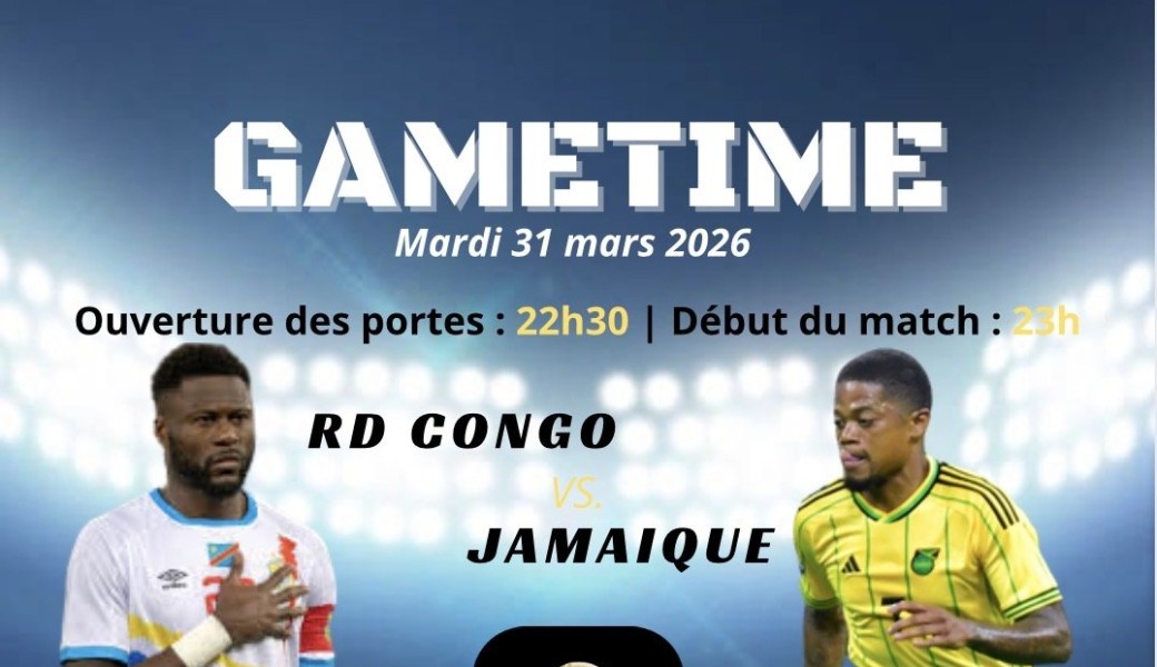 GAMETIME : RD Congo - Jamaïque 
