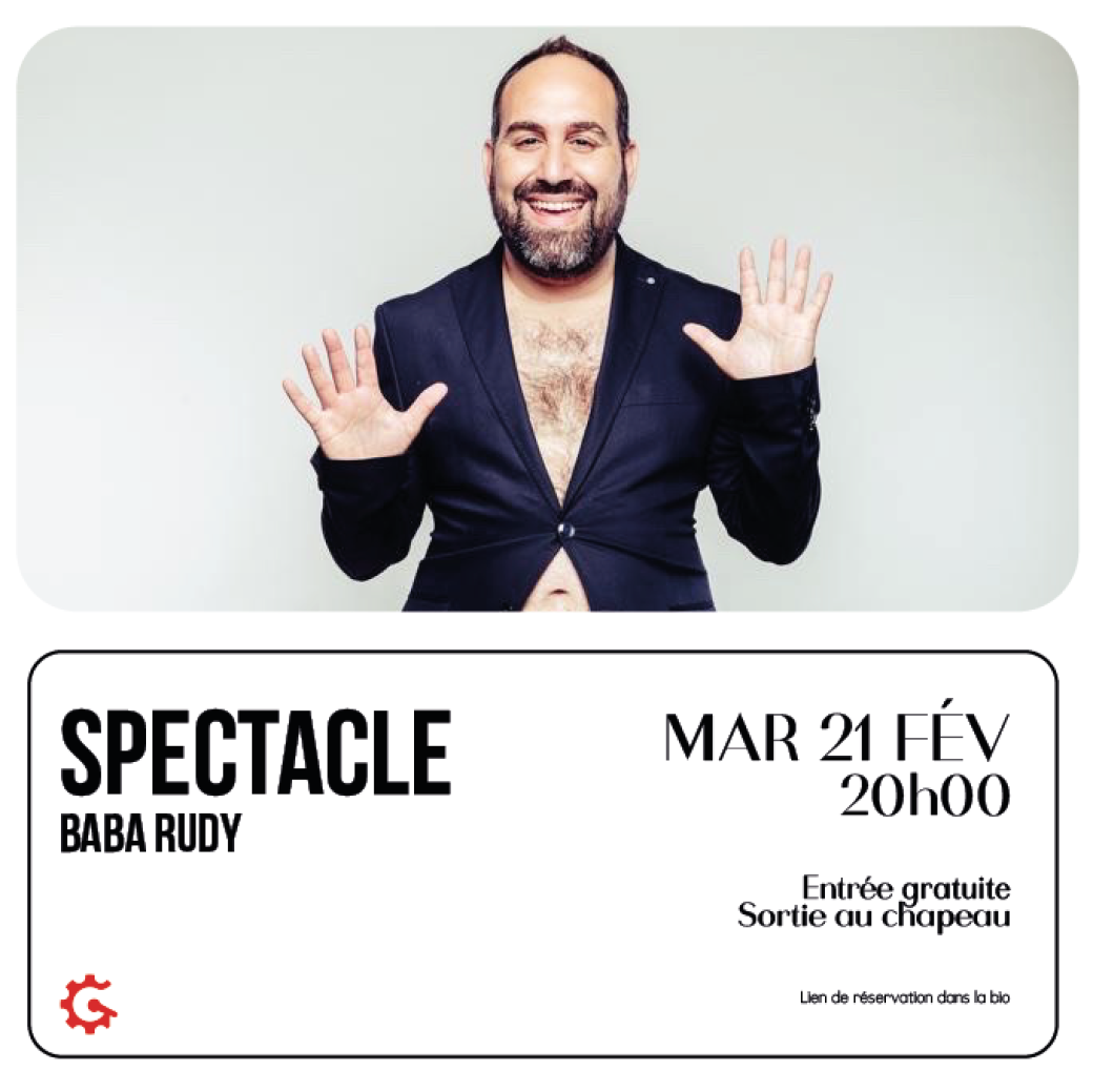 Garage Comedy Club - Baba Rudy -  21.02