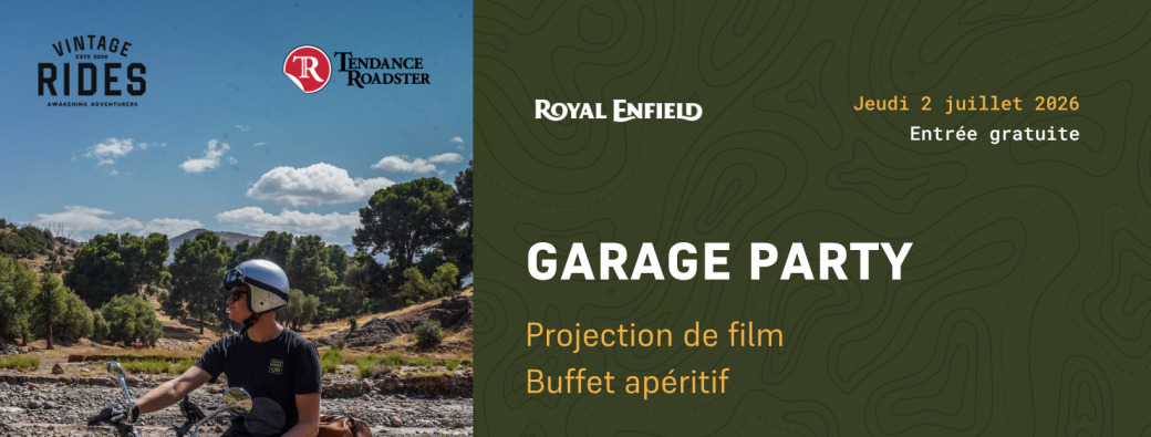 Garage Party - Tendance Roadster x Vintage Rides