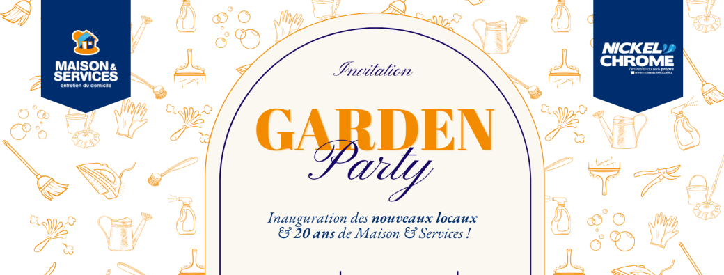 Garden Party Maison & Services x Nickel Chrome