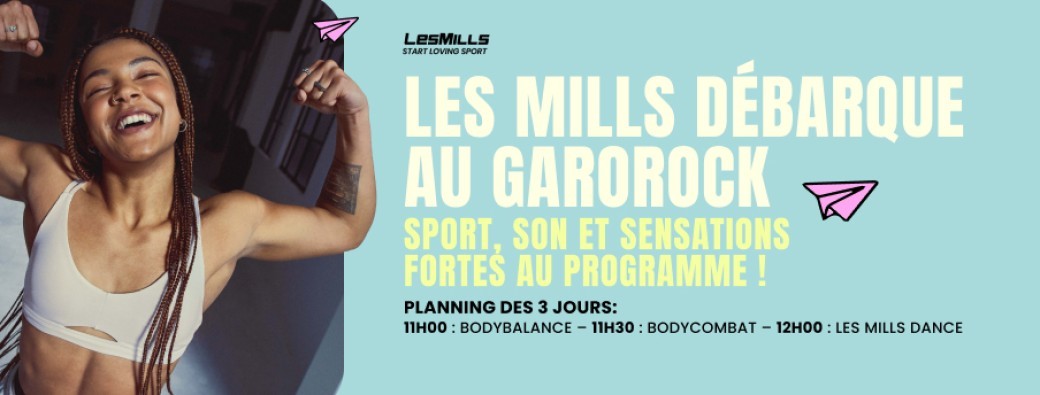 GAROROCK X LES MILLS