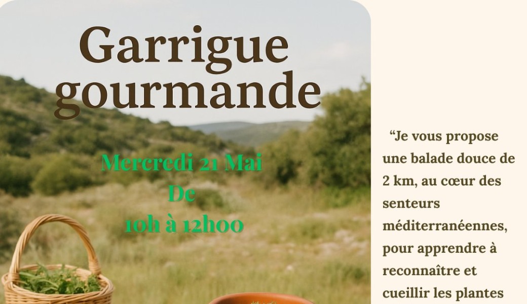 Garrigue gourmande 
